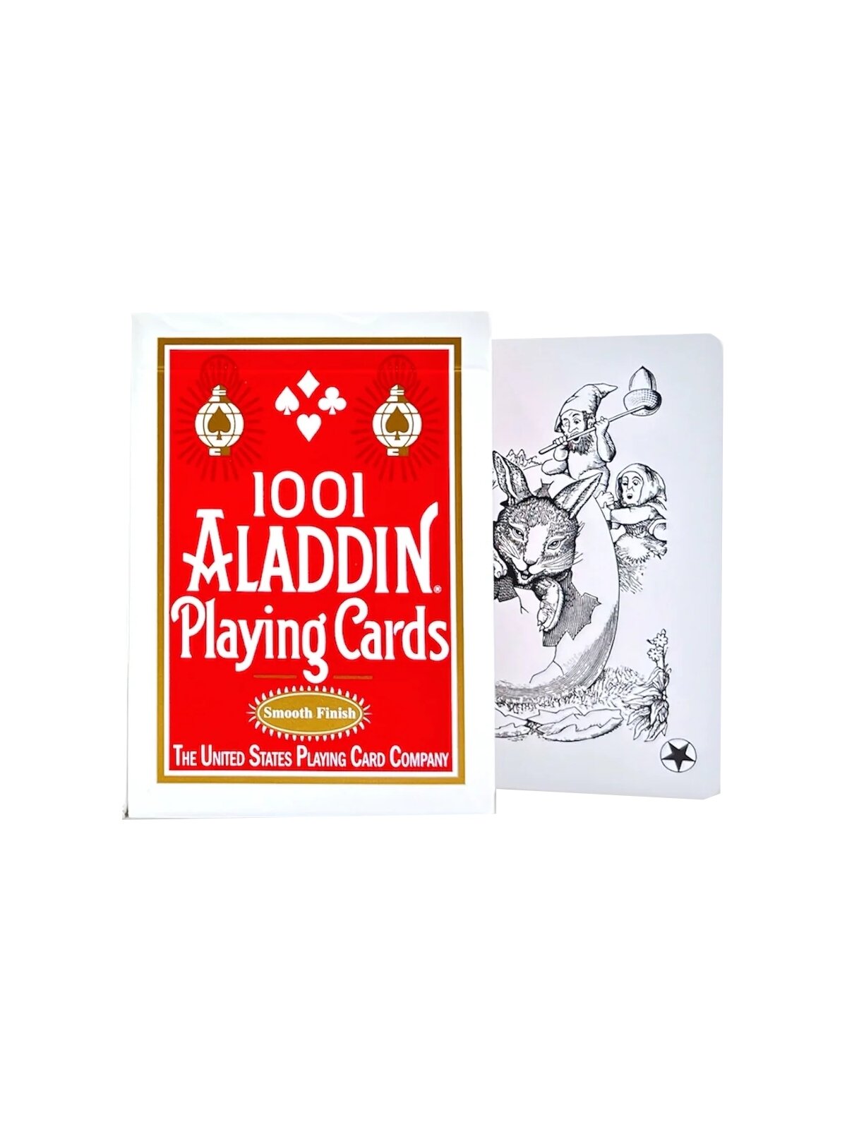 1001 Aladdin žaidimo kortos USPCC (raudonos) 3