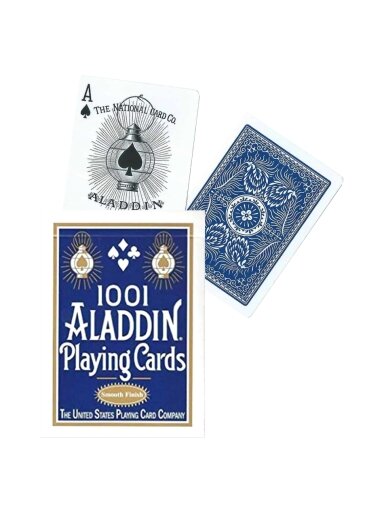 1001 Aladdin žaidimo kortos USPCC (mėlynos)