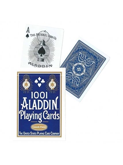 1001 Aladdin žaidimo kortos USPCC (mėlynos) 1001 Aladdin žaidimo kortos USPCC (mėlynos)