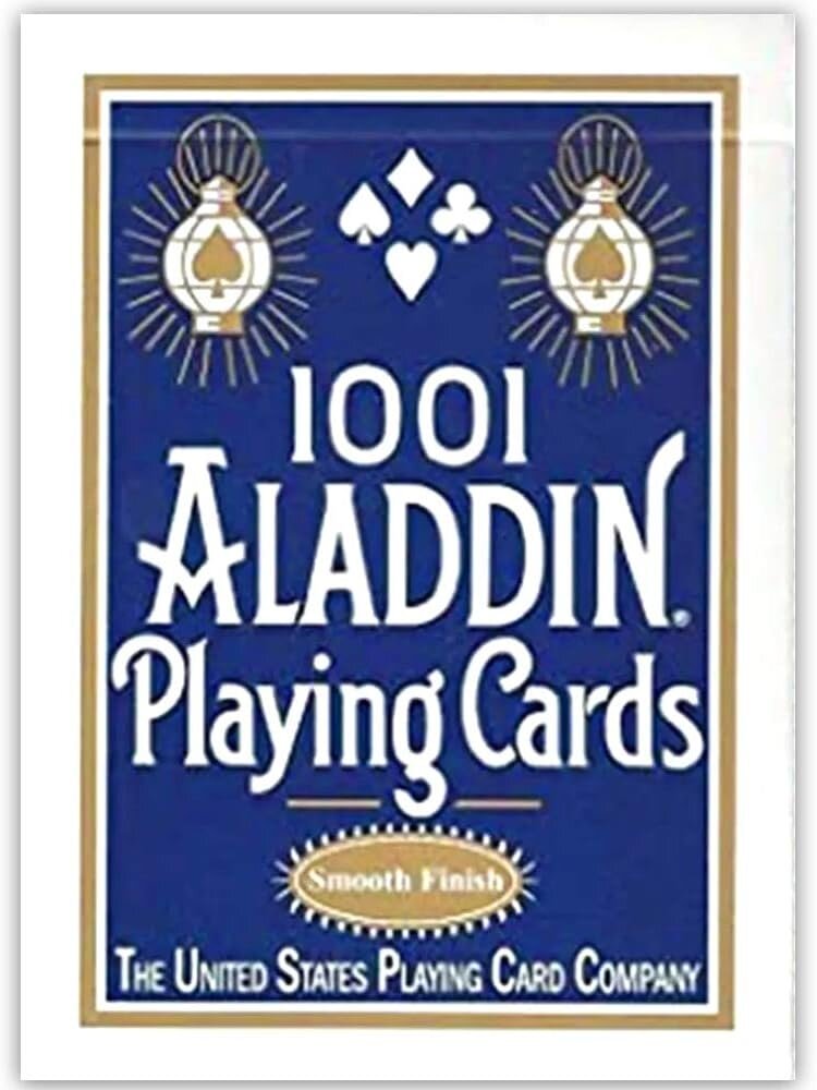 1001 Aladdin žaidimo kortos USPCC (mėlynos) 2 1001 Aladdin žaidimo kortos USPCC (mėlynos) 2