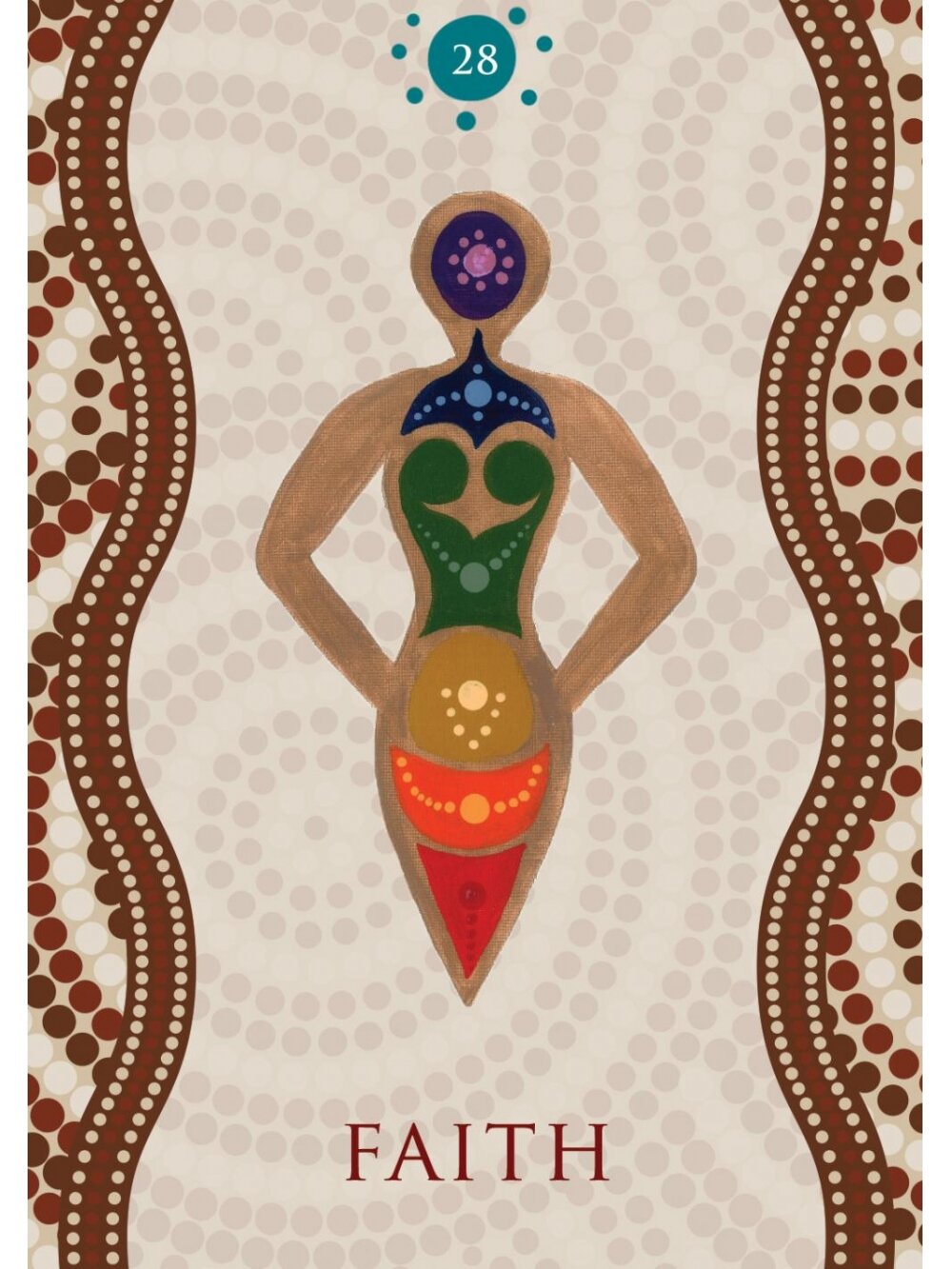 Aboriginal Healing Oracle kortos Rockpool 1