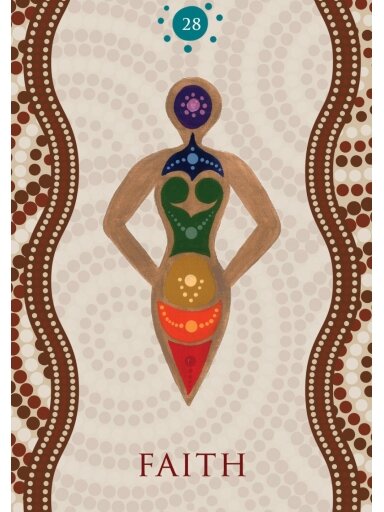 Aboriginal Healing Oracle kortos Rockpool