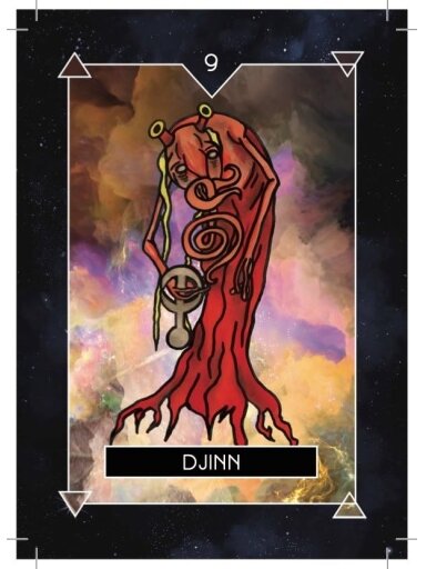 Aether Creatures Oracle kortos Watkins Publishing