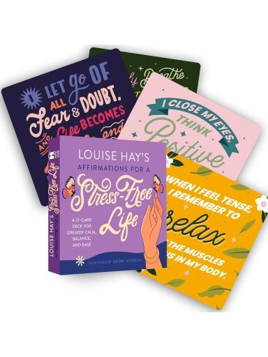 Affirmations for a Stress-Free Life kortos Hay House
