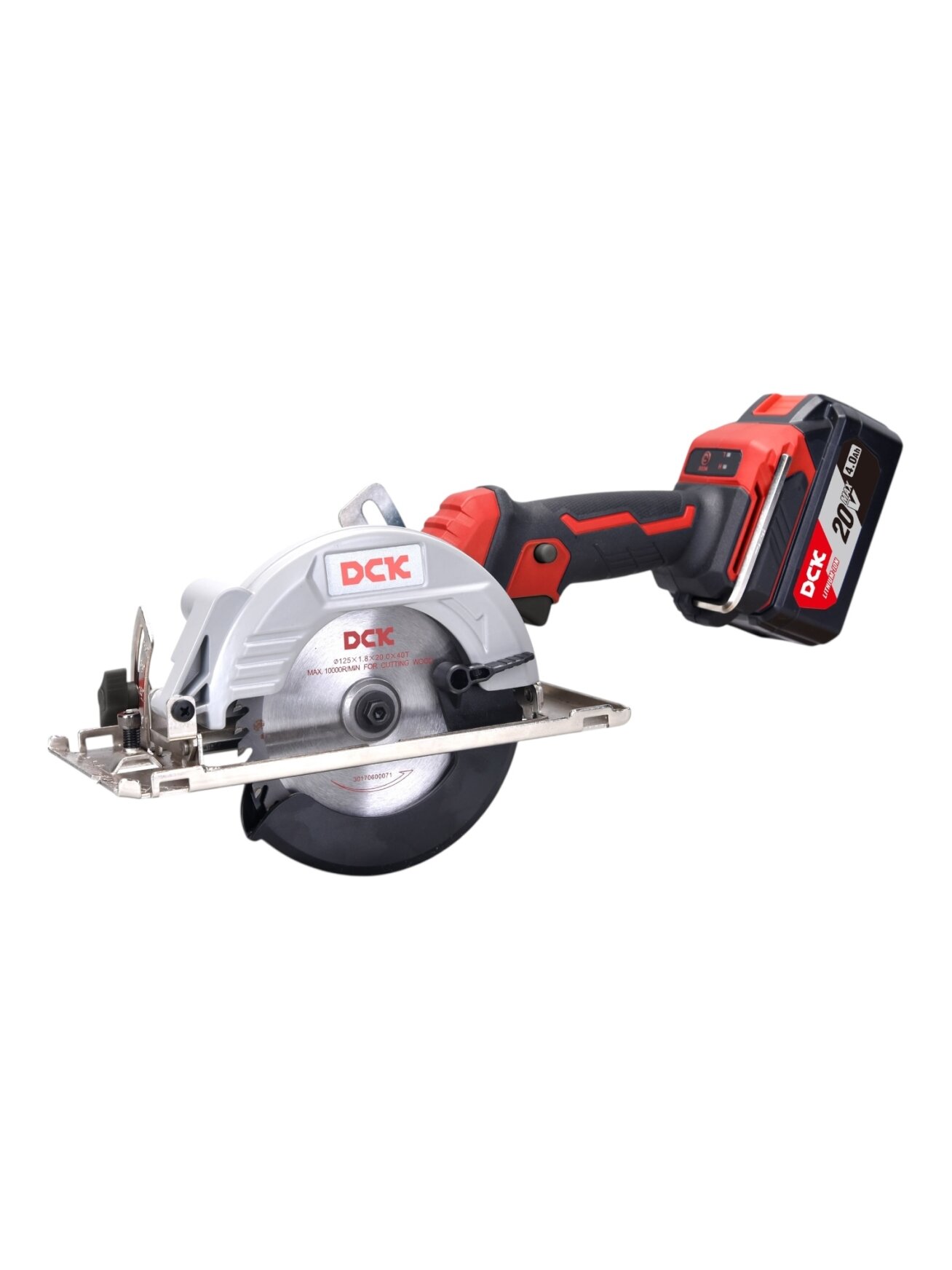 Akumuliatorinis bešepetėlinis diskinis pjūklas 125mm, 20V, KDMY125Z, DCK (be baterijos ir įkroviklio) 1