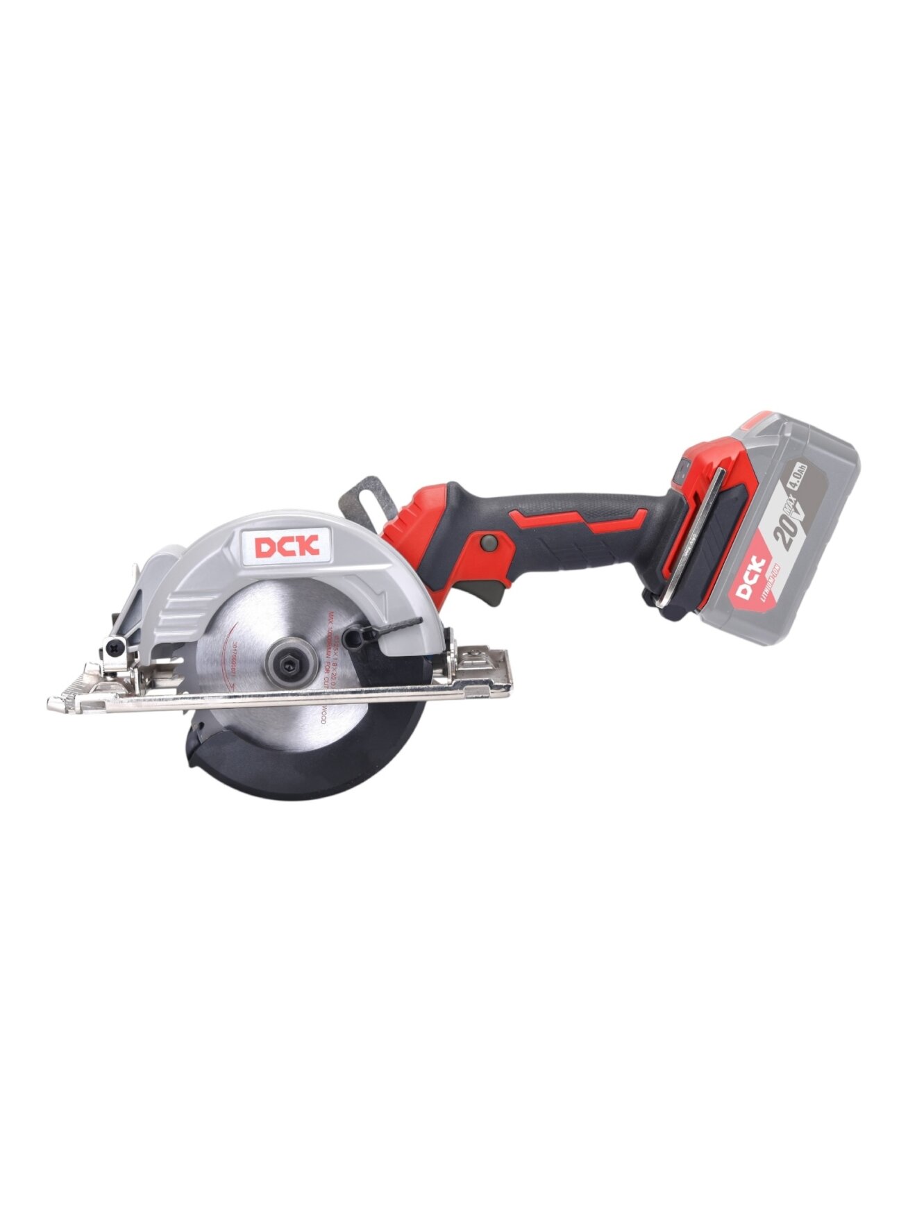 Akumuliatorinis bešepetėlinis diskinis pjūklas 125mm, 20V, KDMY125Z, DCK (be baterijos ir įkroviklio)