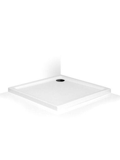 Akrilinis dušo padėklas Flat Kvadro 800x800