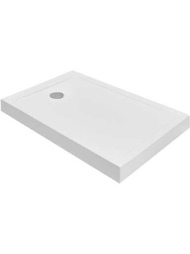 Akrilinis dušo padėklas Radaway Doros F 900x700x55, baltas