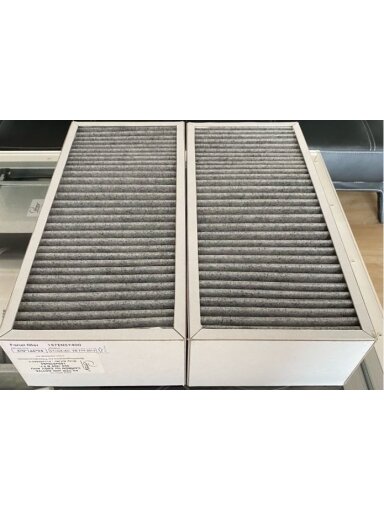 Akt. anglies filtras ENSY AHU 200/300B  F7: 120x280x94. Komplekte 2 vnt.