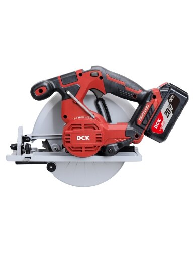Akumuliatorinis bešepetėlinis diskinis pjūklas 185 mm, 20V, KDMY02-185Z, DCK (be baterijos ir įkroviklio)