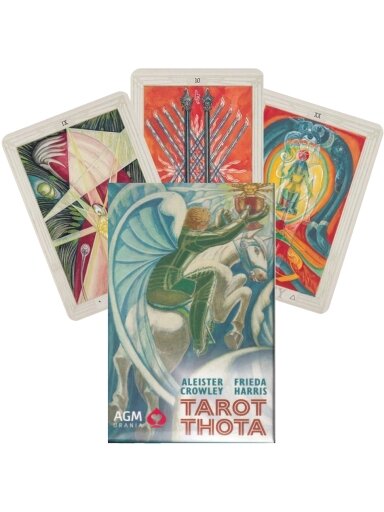 Aleister Crowley Thoth Standard Taro kortos lenkų kalba AGM