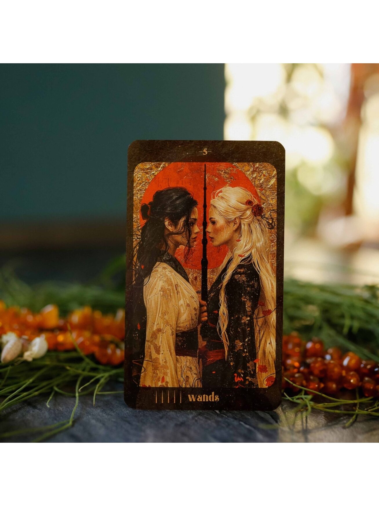 Amber Moon Tarot Kortos Dusserre 3 Amber Moon Tarot Kortos Dusserre 3