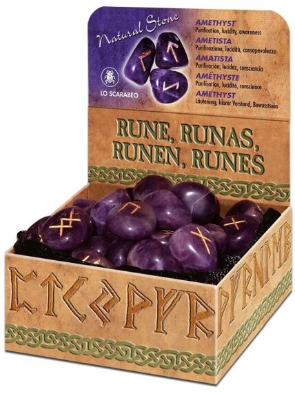 Amethyst Runos Lo Scarabeo