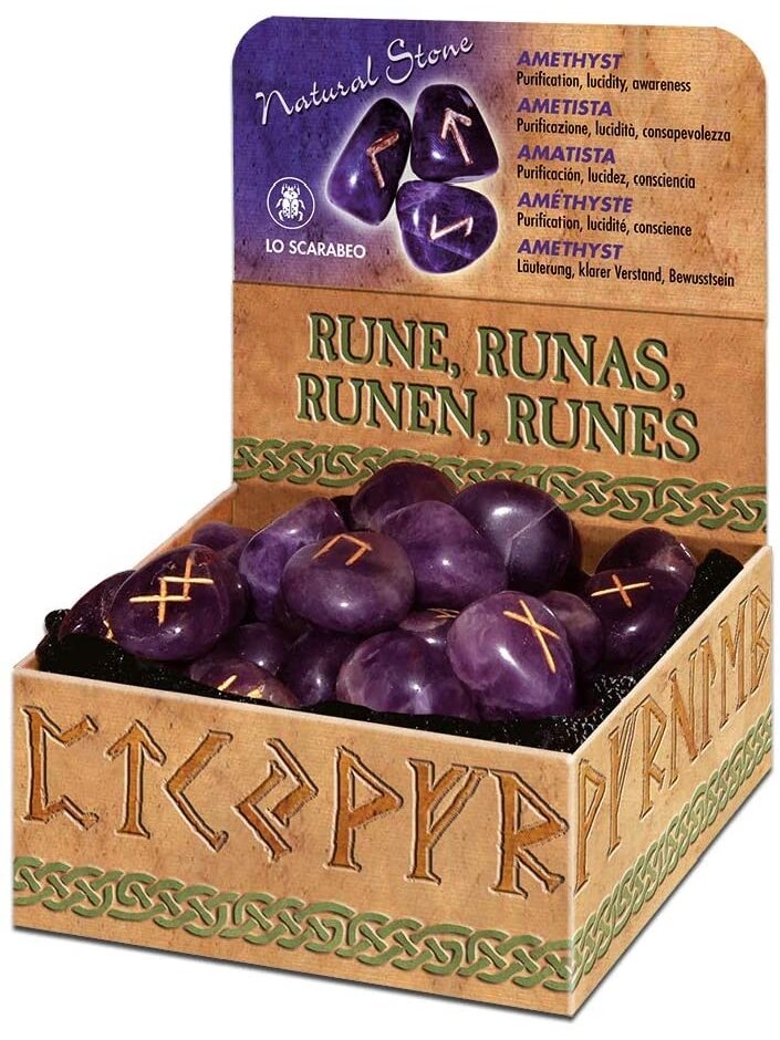Amethyst Runos Lo Scarabeo