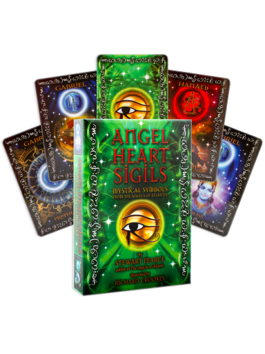 Angel Heart Sigils oracle kortos Findhorn Press