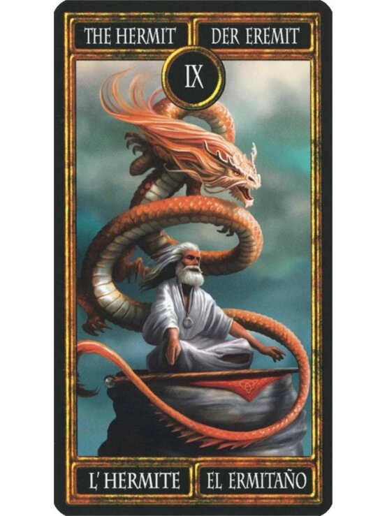 Anne Stokes Dragon Taro kortos Fournier 5