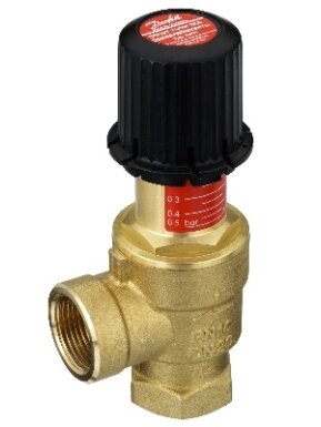 Apvadinis ventilis AVDO 20, DN20, PN10, ribos 0.05-0.5 bar, kampinis 2 Apvadinis ventilis AVDO 20, DN20, PN10, ribos 0.05-0.5 bar, kampinis 2