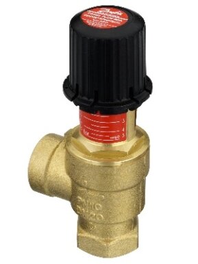 Apvadinis ventilis AVDO 25, DN25, PN10, ribos 0.05-0.5 bar, kampinis 1 Apvadinis ventilis AVDO 25, DN25, PN10, ribos 0.05-0.5 bar, kampinis 1