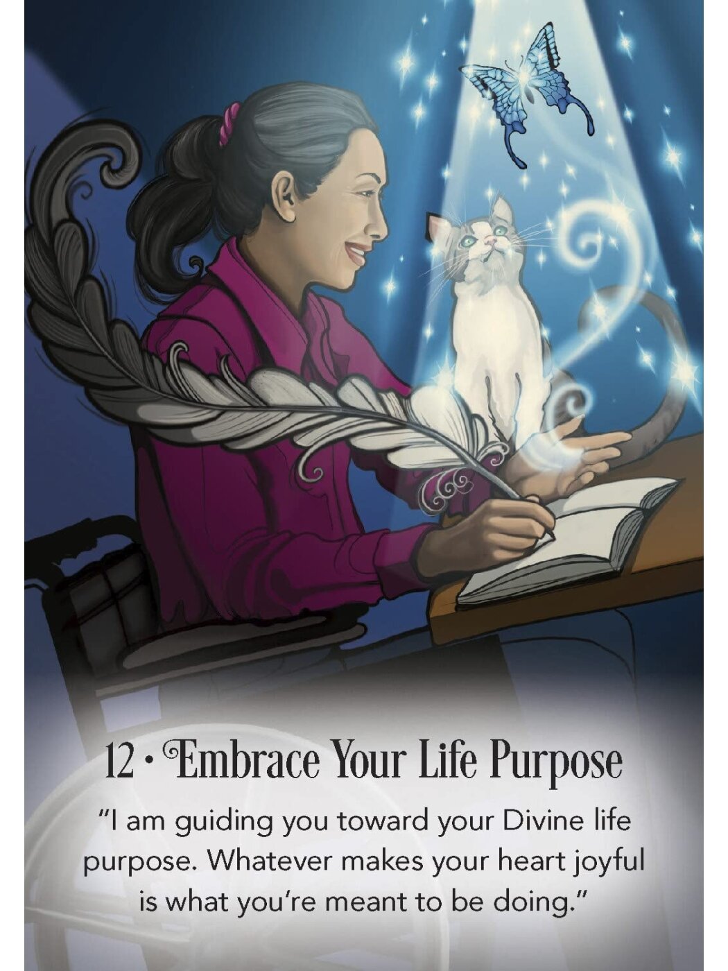 Archangel Michael Sword Of Light Oracle kortos Hay House 6