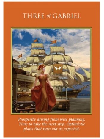 Archangel Power Tarot kortos Hay House 4