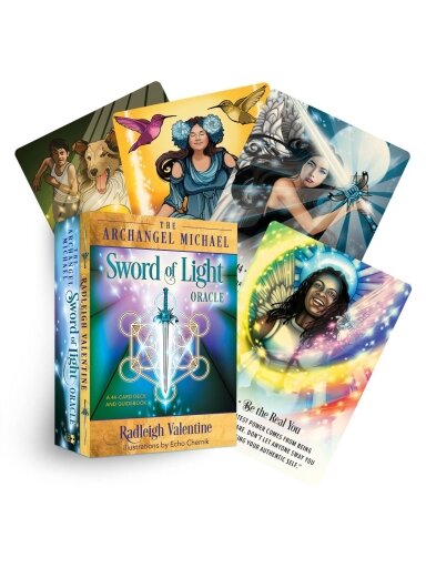 Archangel Michael Sword Of Light Oracle kortos Hay House