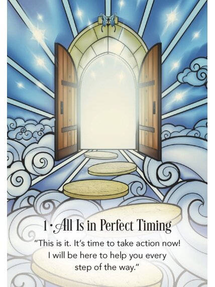 Archangel Michael Sword Of Light Oracle kortos Hay House 4
