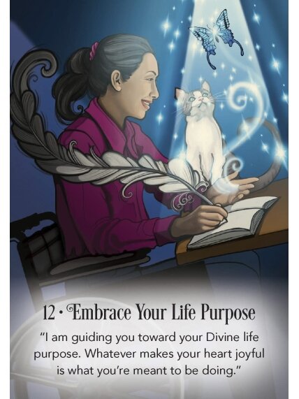 Archangel Michael Sword Of Light Oracle kortos Hay House 6