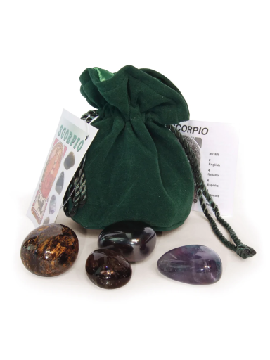 Astrologinis kristalinis talismanas (SKORPIONAS) Lo Scarabeo
