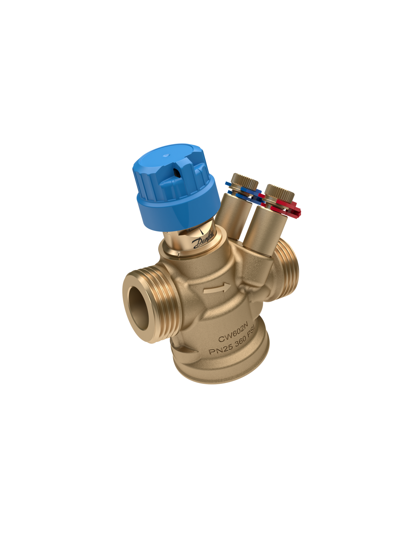 Automatinis ventilis AB-QM 4.0 DN 20, Qmaks 1.20 (m3/h), išorinis sriegis Automatinis ventilis AB-QM 4.0 DN 20, Qmaks 1.20 (m3/h), išorinis sriegis