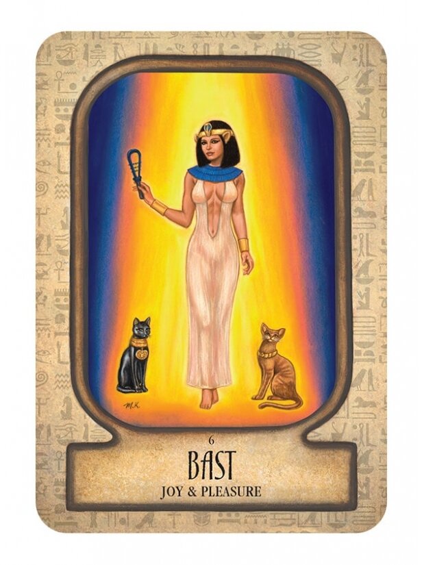 Auset Egyptian Oracle kortos Rockpool 5