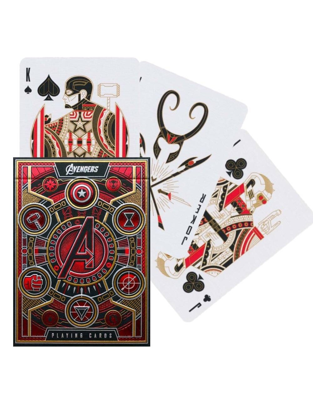 Avengers Red Edition The Infinity Saga Theory11 žaidimo kortos Avengers Red Edition The Infinity Saga Theory11 žaidimo kortos