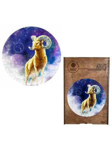 Avinas (Zodiakai) Dėlionė Iš Medžio  (200 detalių) Fantasy Puzzles