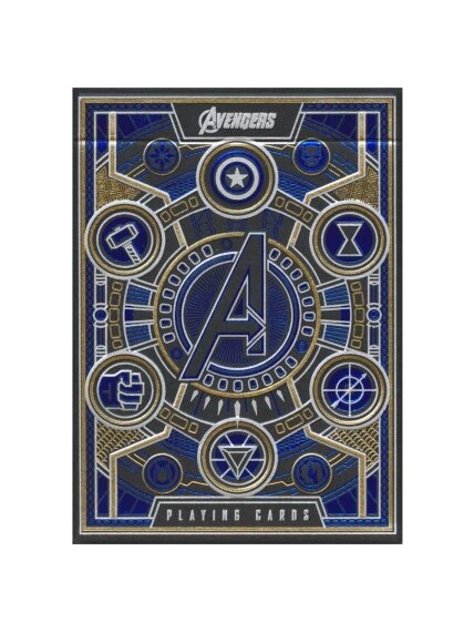 Avengers žaidimo kortos (mėlynos) Theory11 2 Avengers žaidimo kortos (mėlynos) Theory11 2