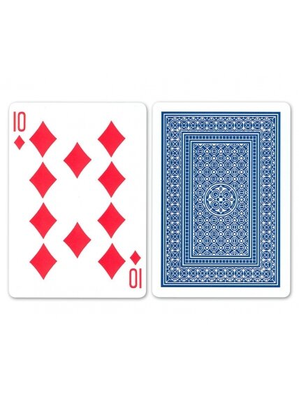 Aviator Pinochle Standard pokerio kortos (Mėlynos) 5