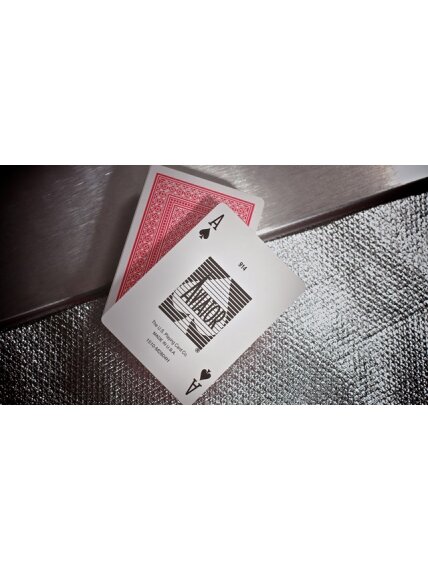 Aviator Pinochle Standard pokerio kortos (Raudonos) 2 Aviator Pinochle Standard pokerio kortos (Raudonos) 2