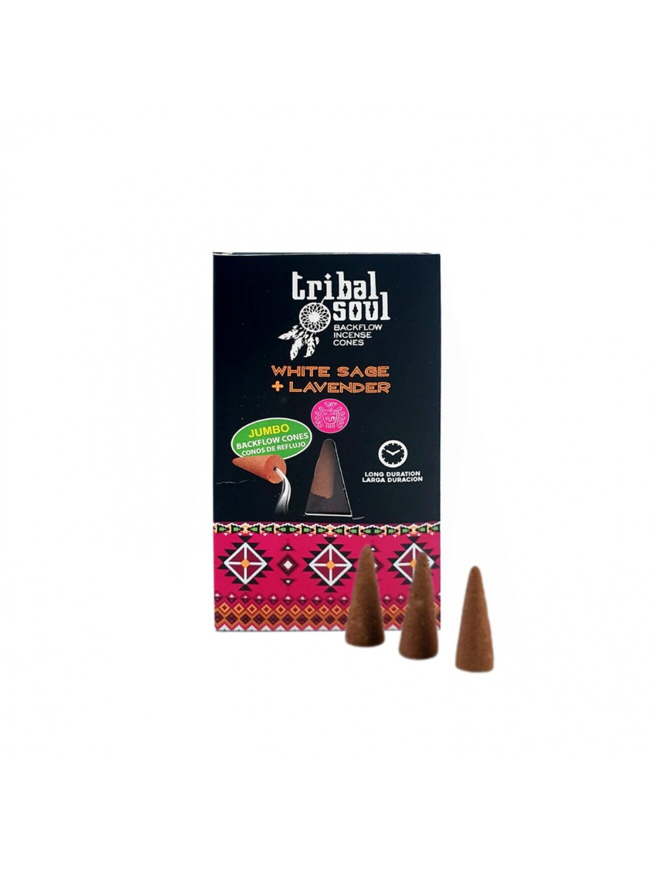 Baltasis šalavijas + levanda - Tribal Soul Backflow Incense kūginiai smilkalai Hari Darshan Baltasis šalavijas + levanda - Tribal Soul Backflow Incense kūginiai smilkalai Hari Darshan