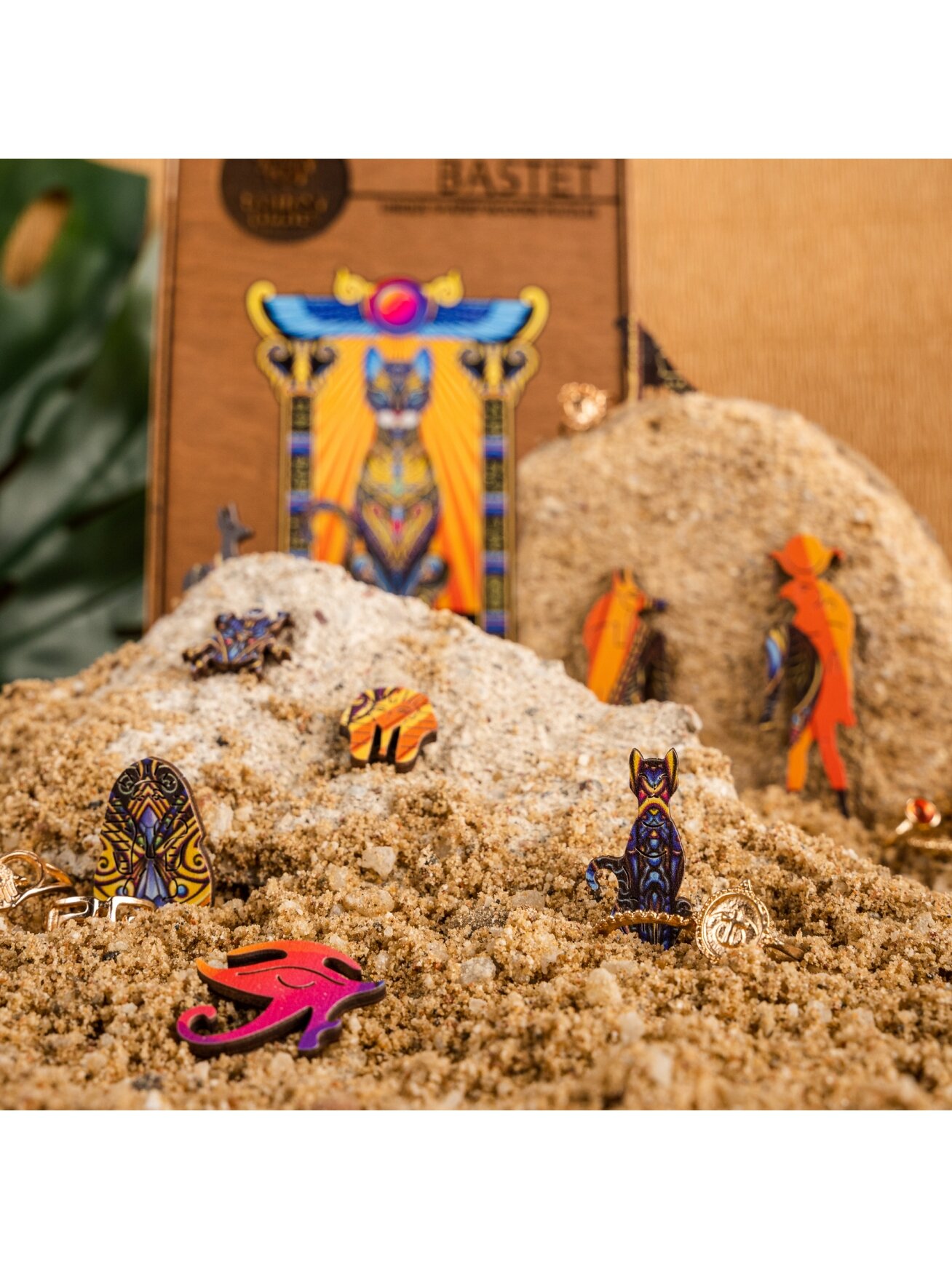 Bastet Dėlionė Iš Medžio XL Dydis (600 detalių) Fantasy Puzzles 11