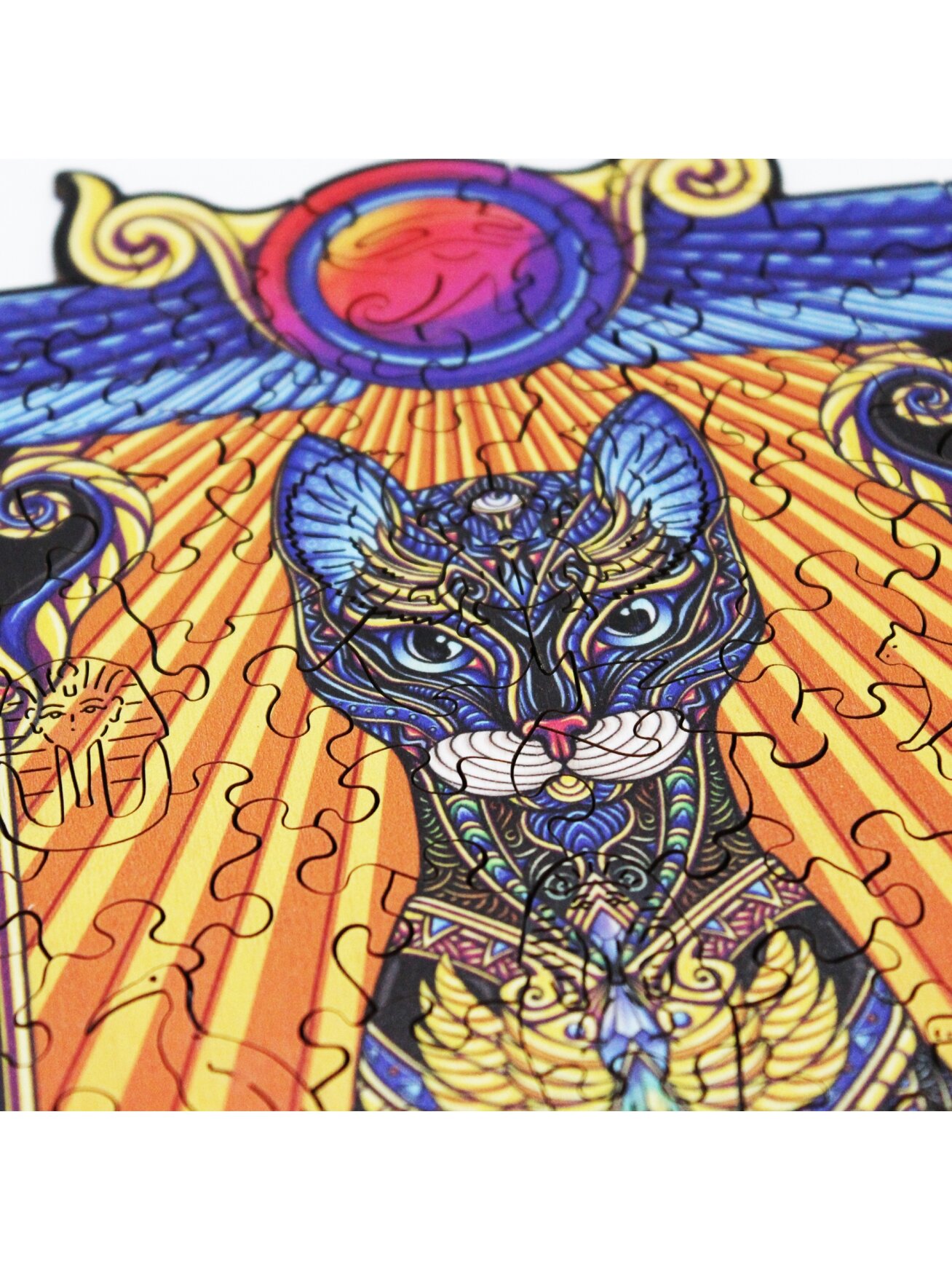 Bastet Dėlionė Iš Medžio XL Dydis (600 detalių) Fantasy Puzzles 5