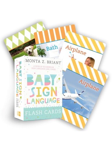 Baby Sign Language Flash (ASL) gestų kortelės Hay House
