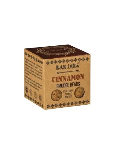 Banjara smilkalų karoliukai – Cinnamon