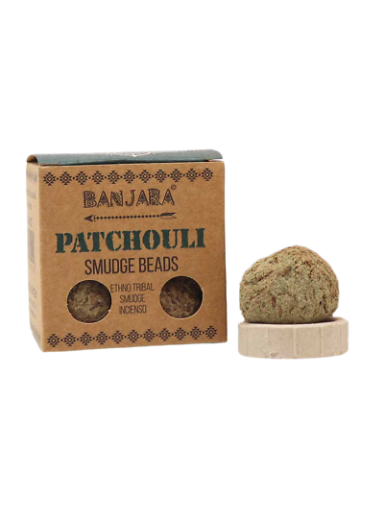 Banjara smilkalų karoliukai – Patchouli