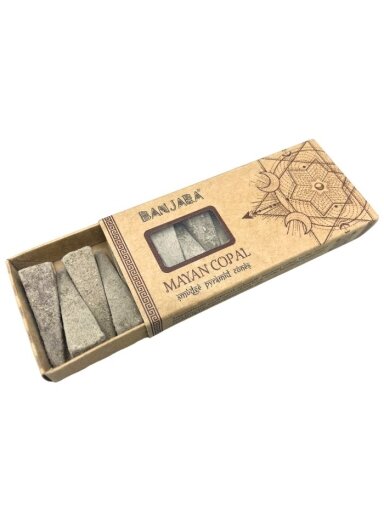 Banjara Smudge Piramidės formos kūgeliai smilkinimui  - Mayan Copal