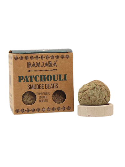 Banjara smilkalų karoliukai – Patchouli Banjara smilkalų karoliukai – Patchouli