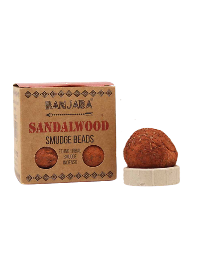 Banjara smilkalų karoliukai – Sandalwood Banjara smilkalų karoliukai – Sandalwood