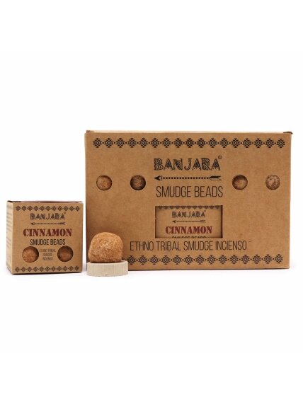 Banjara smilkalų karoliukai – Cinnamon 1 Banjara smilkalų karoliukai – Cinnamon 1