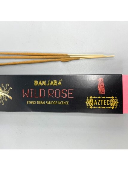 Banjara Tribal smilkalų lazdelės - Wild Rose 1 Banjara Tribal smilkalų lazdelės - Wild Rose 1