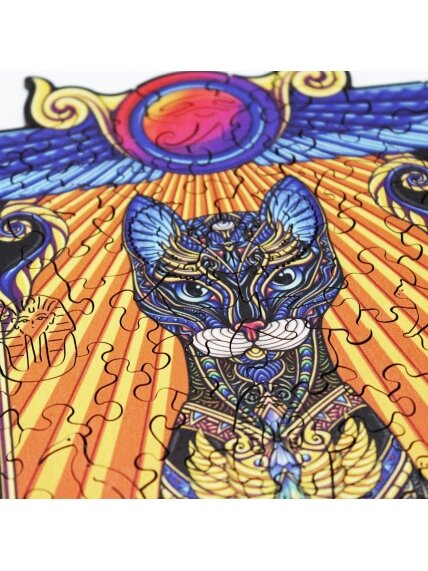 Bastet Dėlionė Iš Medžio XL Dydis (600 detalių) Fantasy Puzzles 5