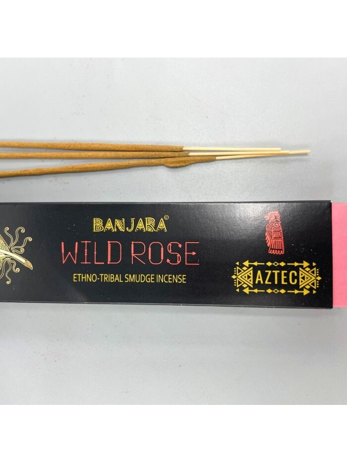 Banjara Tribal smilkalų lazdelės - Wild Rose 1 Banjara Tribal smilkalų lazdelės - Wild Rose 1