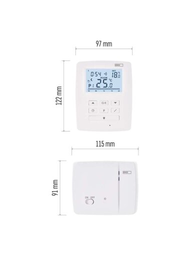 Belaidis kambario termostatas EMOS OpenTherm P5611OT