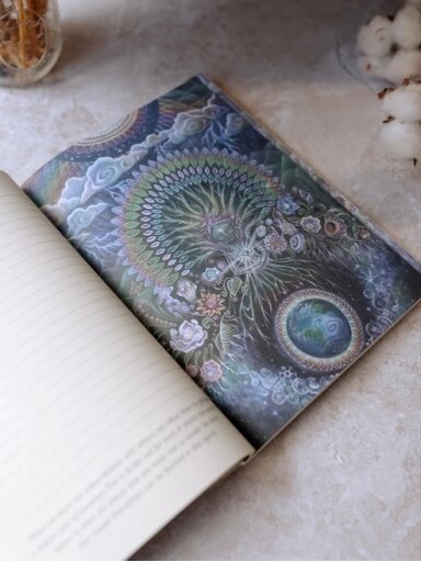 Beyond Lemuria a Journal of becoming užrašinė Blue Angel